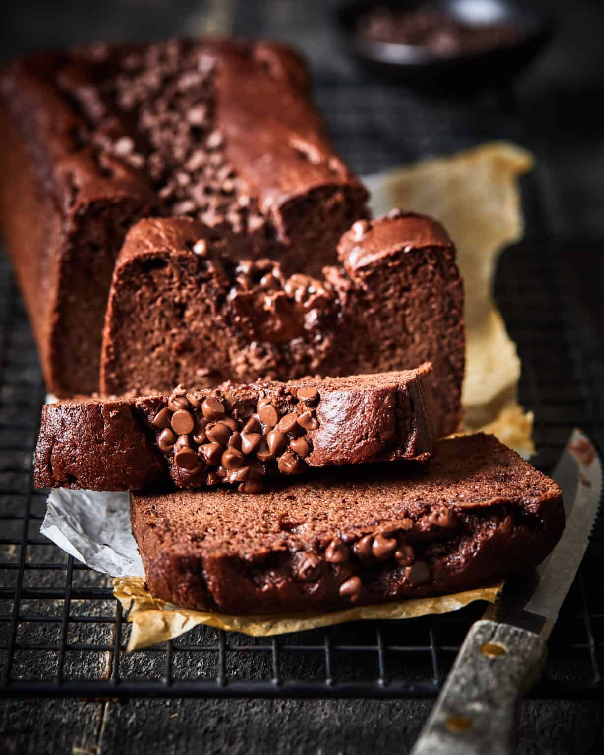 Paleo Double Fudge Banana Bread Kalejunkie