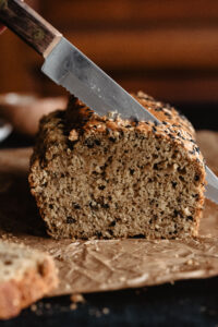 Sesame Tahini Banana Bread