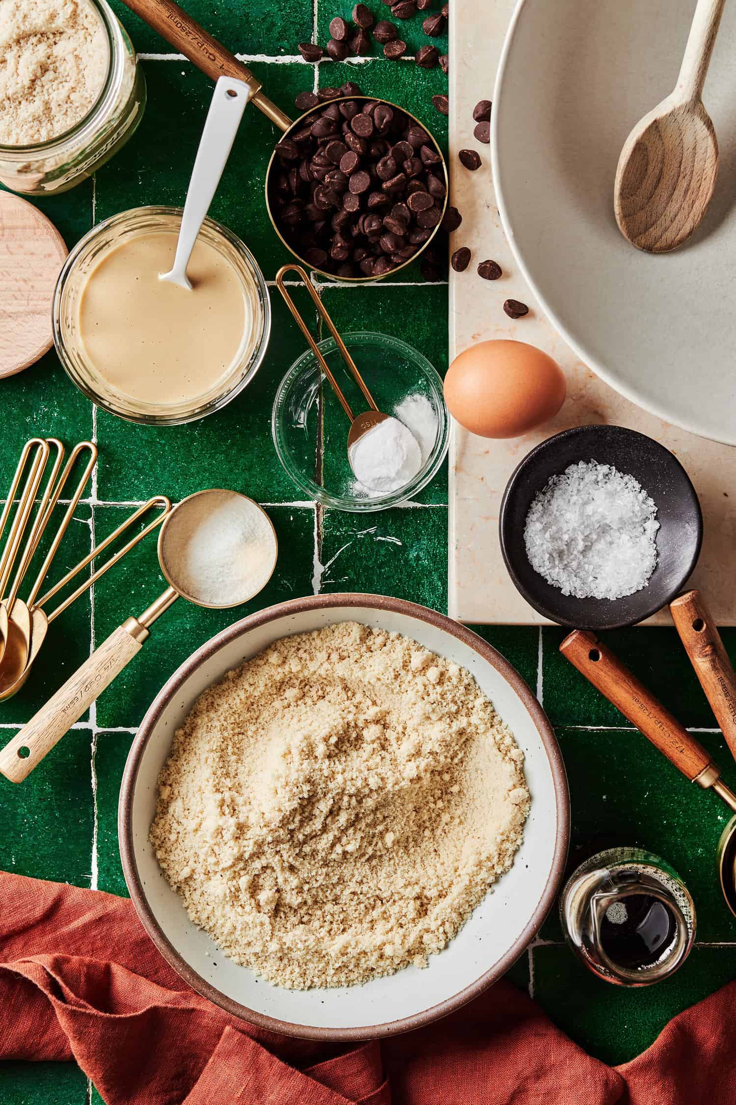 Life Changing Tahini Chocolate Chip Cookies Kalejunkie
