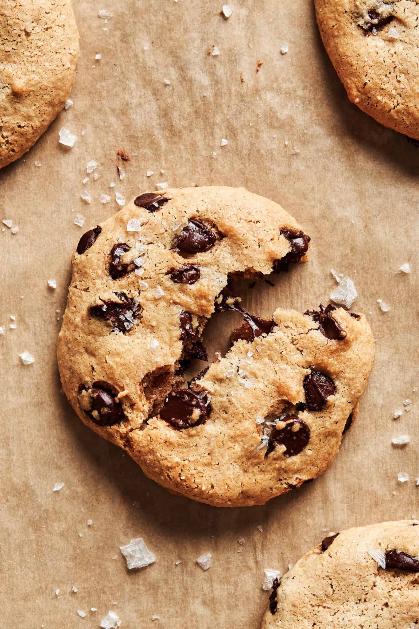 Life Changing Tahini Chocolate Chip Cookies Kalejunkie