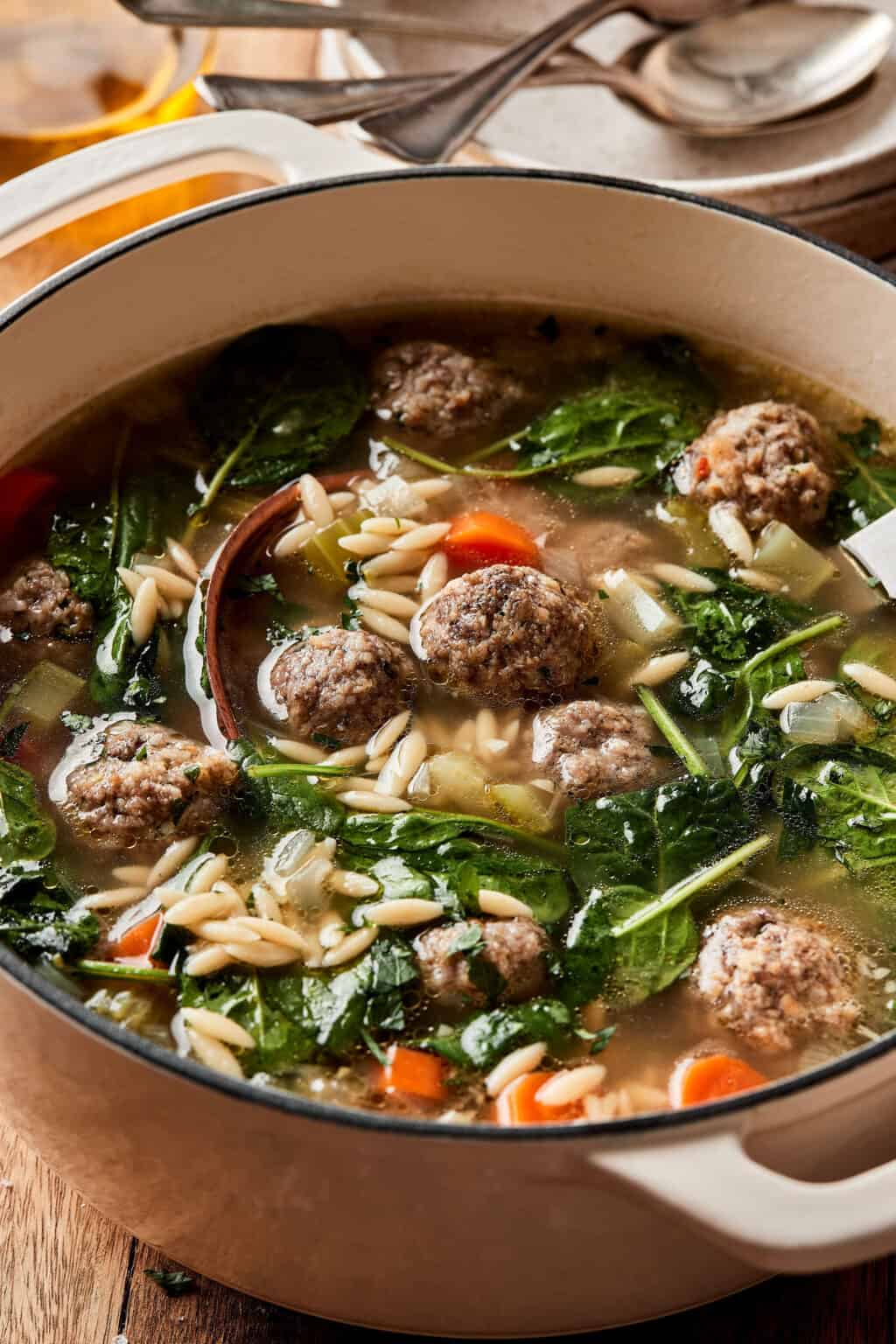 Comforting Italian Wedding Soup Kalejunkie