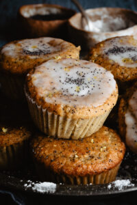Paleo Lemon Poppyseed Muffins