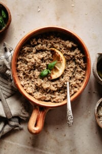 Lemon Basil Quinoa