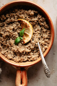 Lemon Basil Quinoa