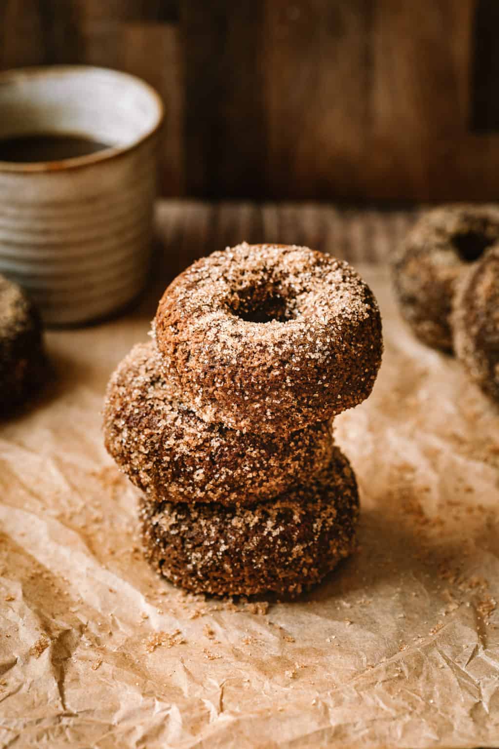Paleo Apple NoCider Donuts Kalejunkie