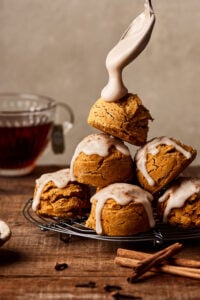 Pumpkin Spice Cookie Scones