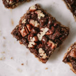KALEJUNKIE- Vegan Pecan Pie Bars