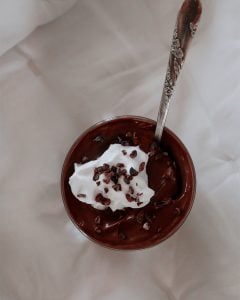 Chocolate Avocado Pudding