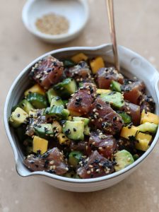 Tuna Poke Bowls