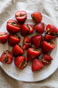 Strawberry Almond Butter Snack Bites