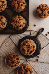 Paleo Chocolate Chip Zucchini Muffins