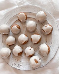 No-Bake Glazed Donut Holes