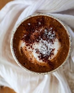 Sea Salt Peanut Butter Latte