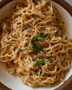 Parmesan Garlic Ramen