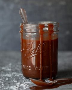 Vegan Salted Caramel Sauce