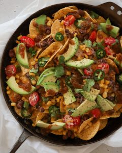 Skillet Nachos