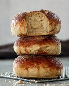 Paleo Cinnamon Sugar Bagels