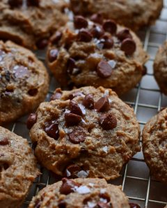 GINGERBREAD TAHINI CHOCOLATE CHIP COOKIES