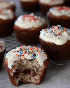 PALEO BANANA CHOCOLATE CHIP CUPCAKES