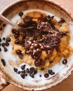 Paleo Pumpkin Pie Mug Cake