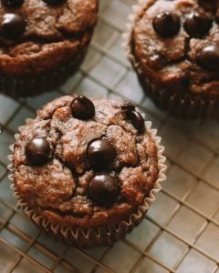 Grain Free Banana Pecan Muffins