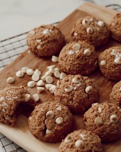 Peanut Butter White Chocolate Chip Cookies