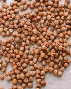 Sweet and Salty Crunchy Chickpeas