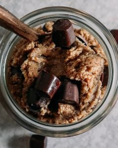 Salted Tahini Chocolate Chip Cookie Dough