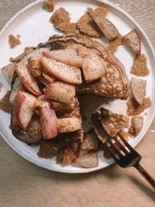 Grain Free Cinnamon Pancakes