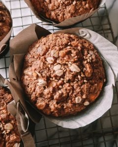 Healthy Morning Glory Muffins