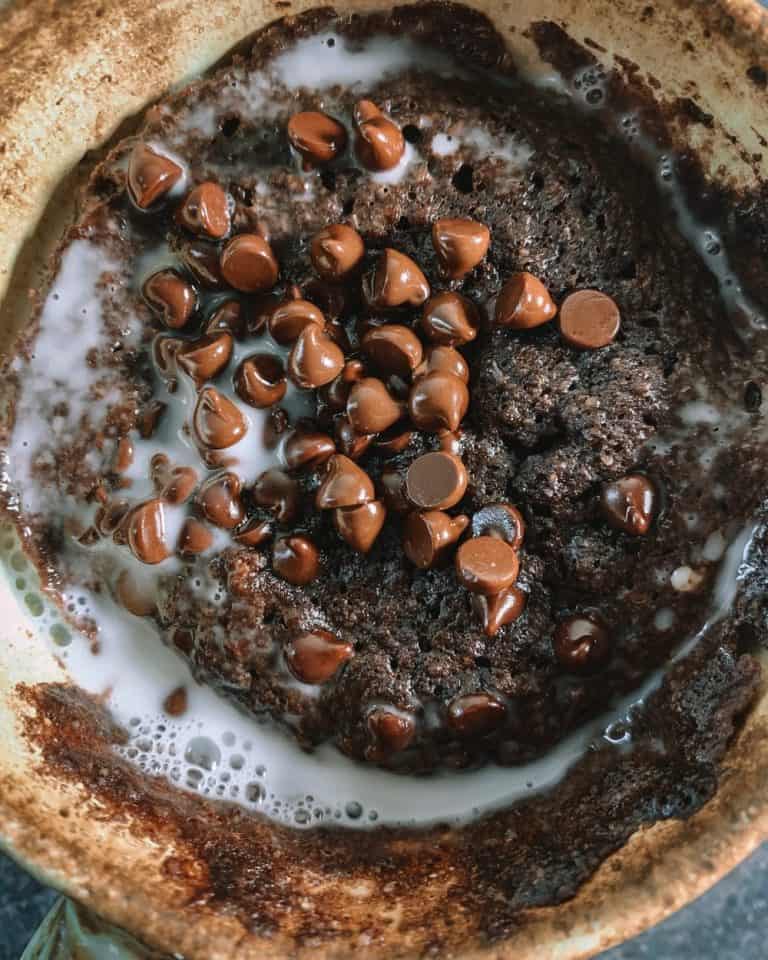 Paleo Mug Brownie Cake Kalejunkie
