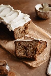 Paleo Carrot Cake Banana Bread