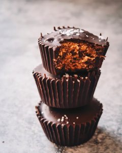 Jumbo Tahini Cookie Dough Cups