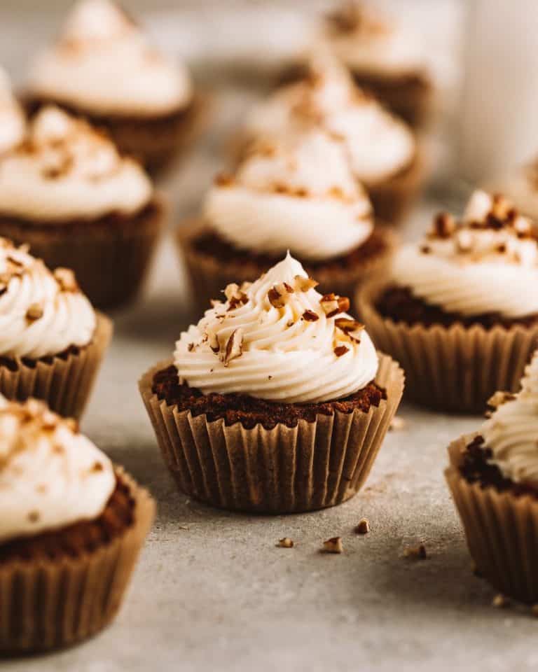 Carrot Cake Caramel Muffins Kalejunkie
