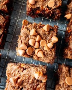 Butterscotch Banana Blondies