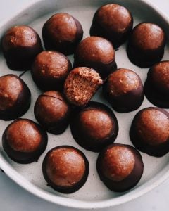 Maple Caramel Buckeyes