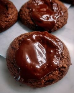 Soft Baked Chocolate Mint Cookies