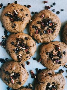 Chewy Chocolate Pecan Cookies