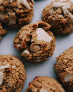 Paleo Macadamia White Chocolate Chip Cookies