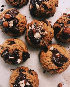 Paleo Hazelnut Chocolate Chip Cookies