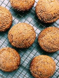 Cinnamon Tahini Cookies