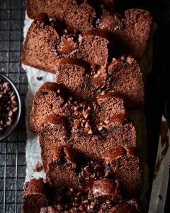 Paleo Double Fudge Banana Bread