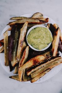 Oven Roasted Sesame Sweet Potato Fries