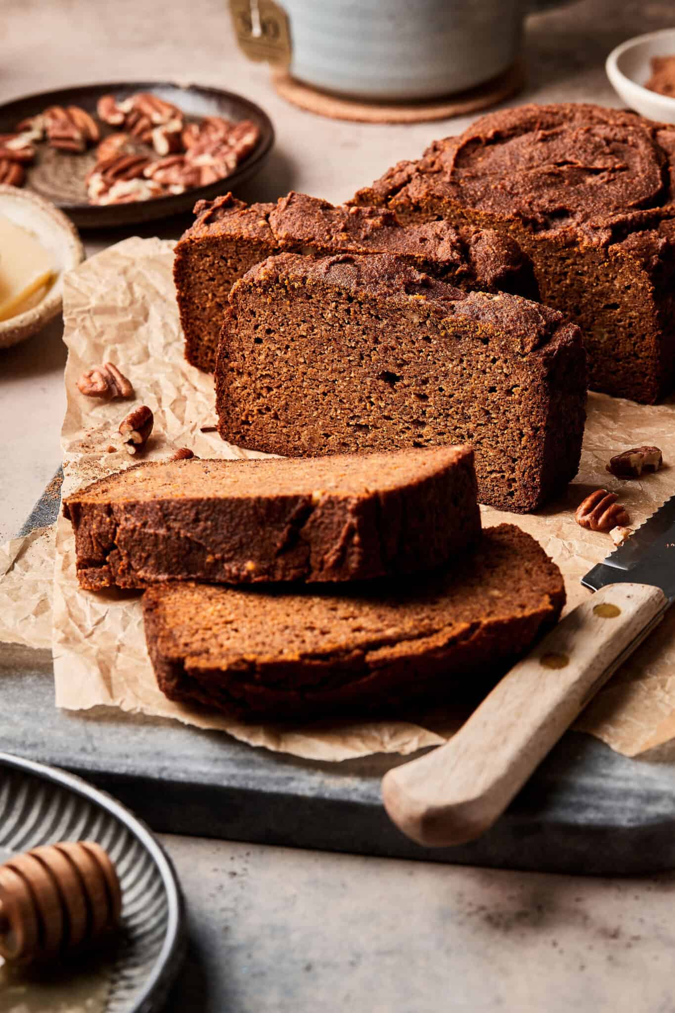 Easy Paleo Pumpkin Bread Kalejunkie