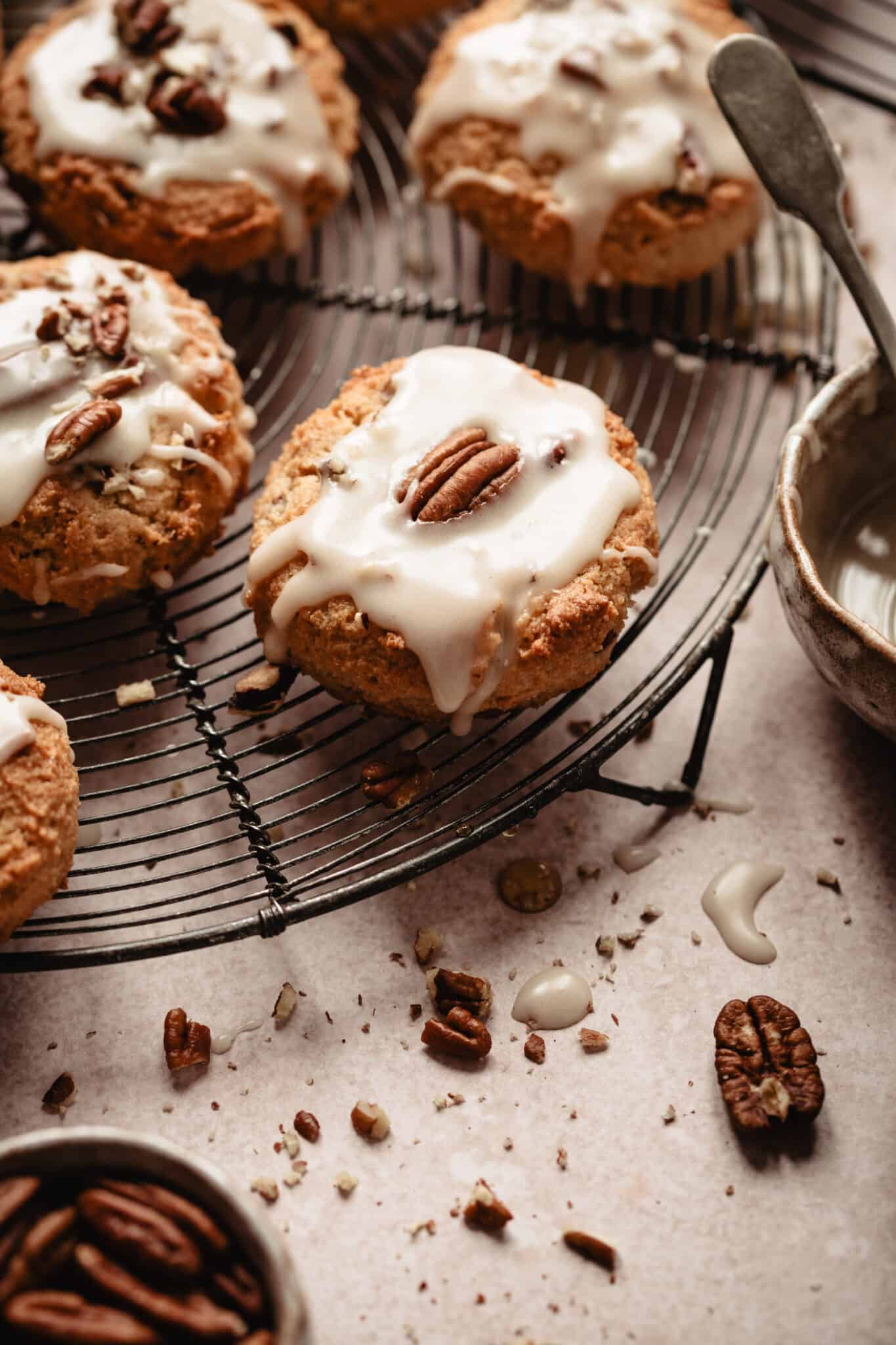 Chewy Paleo Maple Pecan Cookies Kalejunkie