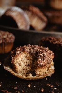 Paleo Pumpkin Streusel Muffins