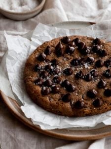 Giant Pumpkin Spice Chocolate Chip Cookie