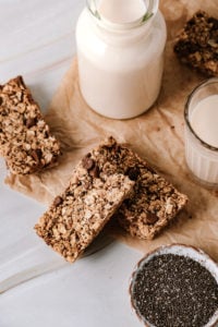 Chewy Almond Butter Granola Bars