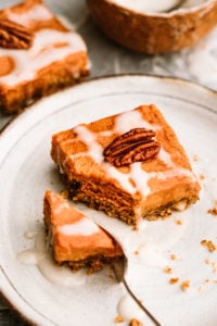The Best Ever Paleo Pumpkin Pie Bars