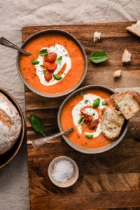 Creamy No-Cream Tomato Soup